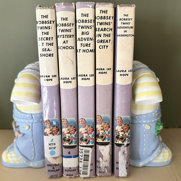 Vintage Nursery Decor | Lady Jayne “Best Dressed Boy" Nursery Bookends - Picture 4 of 6